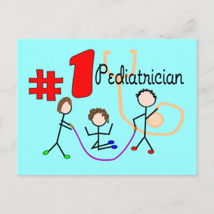 Carte Postale Pediatricien #1 Cadeaux de conception pour enfants