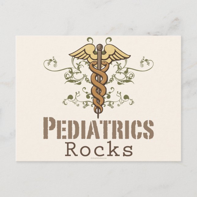Carte postale Pediatrics Rock (Devant)