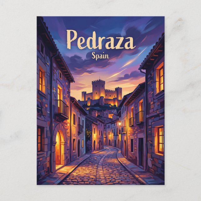 Carte Postale Pedraza Espagne (Devant)