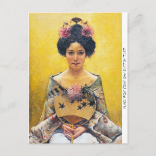 Carte Postale Pedro Sáenz (1864-1924), Disfraz japonesa
