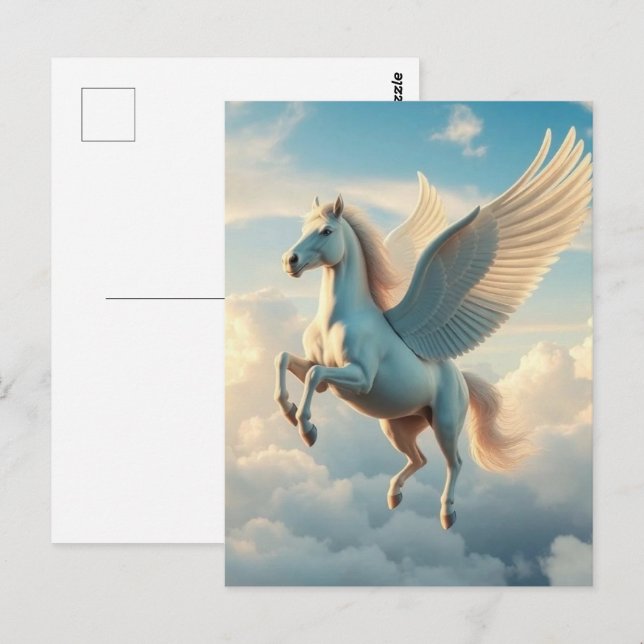 Carte Postale Pegasus (Devant / Derrière)