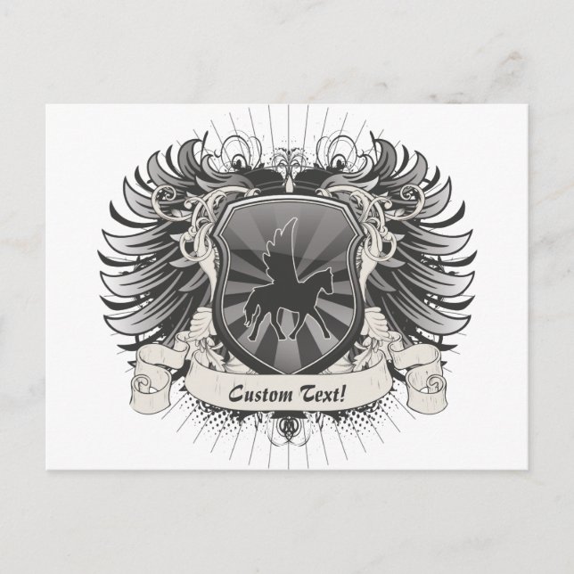 Carte Postale Pegasus Crest (Devant)