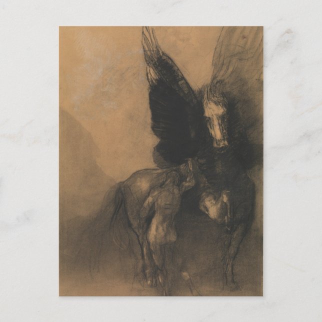 Carte Postale Pegasus et Bellerophon (Devant)