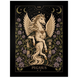 Carte Postale Pegasus, Tarot Étoilé Art