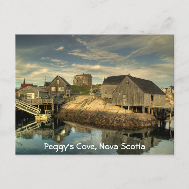 Carte Postale Peggy's Cove (Nouvelle-Écosse) (Devant)