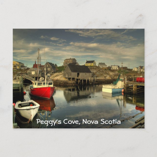 Carte Postale Peggy's Cove (Nouvelle-Écosse) (Devant)
