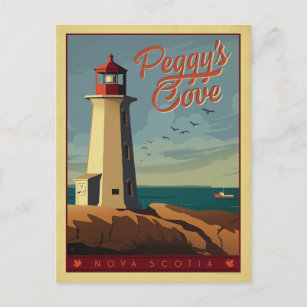 Carte Postale Peggy's Cove (Nouvelle-Écosse)