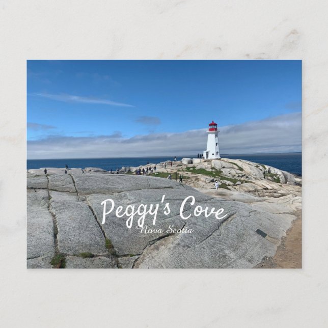 Carte postale Peggys Cove Nouvelle-Écosse (Devant)