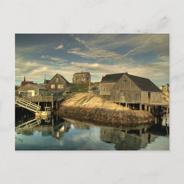 Carte Postale Peggy's Cove (Nouvelle-Écosse) (Devant)