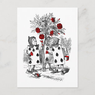 Carte Postale Peindre le rouge Rose