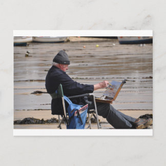Carte Postale peintre st ives