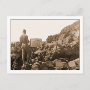 Carte Postale Peintre suédois Einar Bager