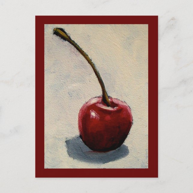 CARTE POSTALE PEINTURE À LA CHERRIE LONE (Devant)