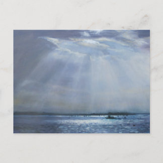 Carte postale Peinture à l'huile de Poole Harbour