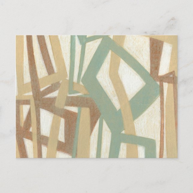 Carte Postale Peinture à main levée par Norman Wyatt (Devant)