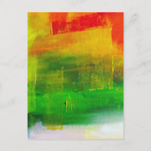 Carte Postale Peinture Abstraite