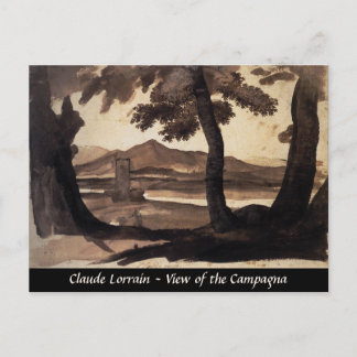 Carte Postale Peinture abstraite encre fine art Romain Campagna