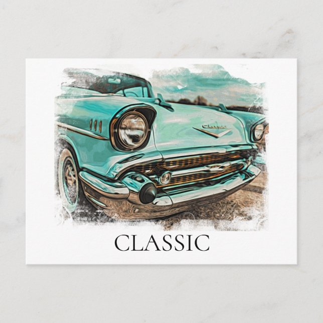 Carte Postale *~* Peinture ancienne classique rétro vintage anti (Devant)