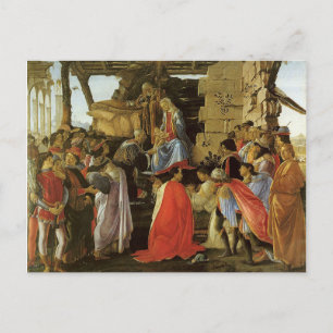 Carte Postale Peinture Botticelli Renaissance