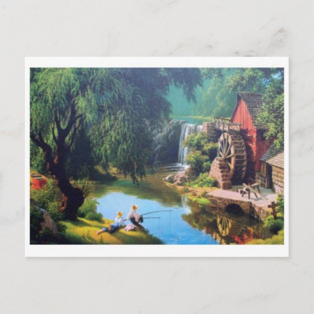 Carte postale Peinture classique (Devant)