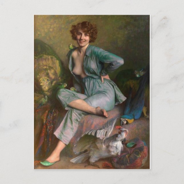 Carte postale Peinture classique (Devant)