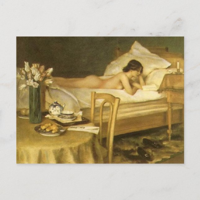 Carte postale Peinture classique (Devant)