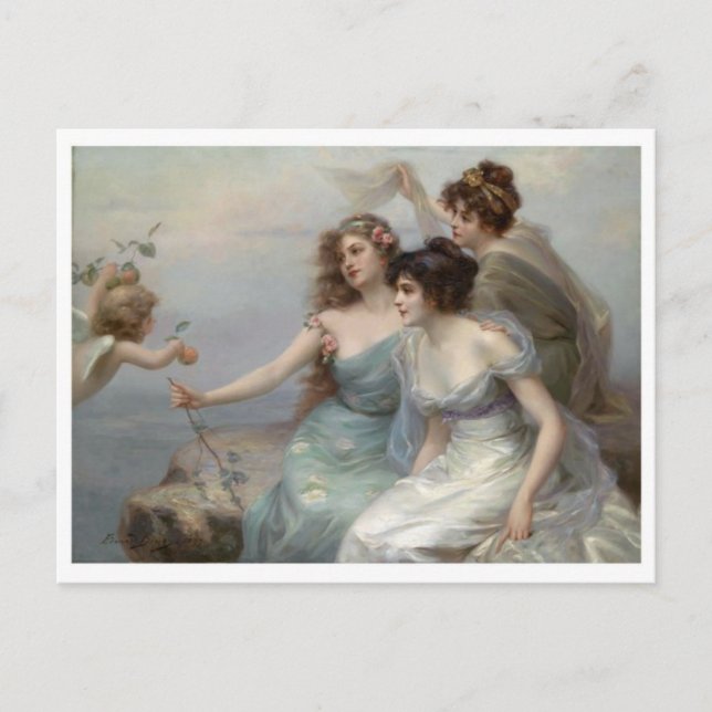 Carte postale Peinture classique (Devant)