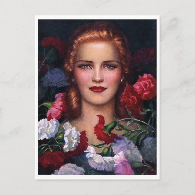 Carte postale Peinture classique (Devant)