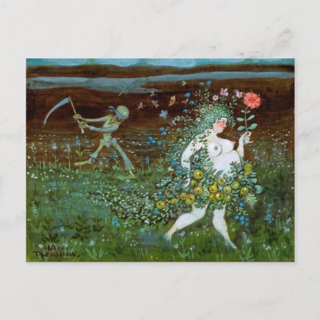 Carte postale Peinture classique (Devant)