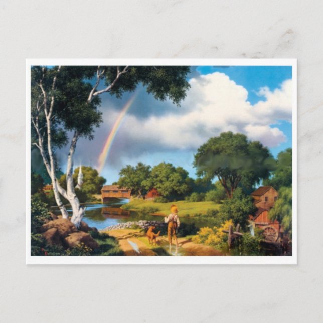 Carte postale Peinture classique (Devant)