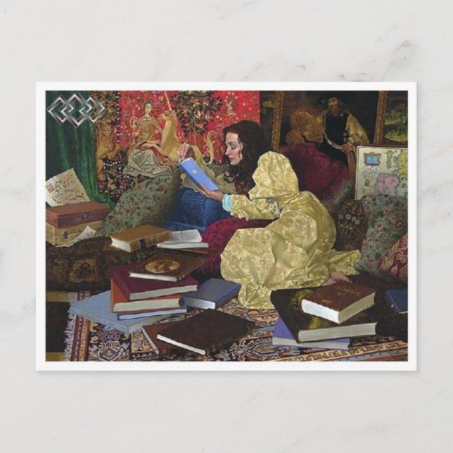 Carte postale Peinture classique (Devant)