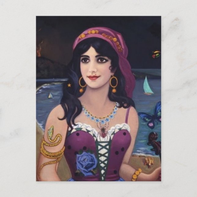 Carte postale Peinture classique (Devant)