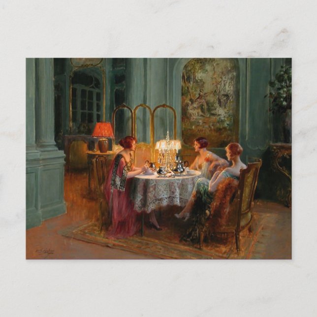 Carte postale Peinture classique (Devant)