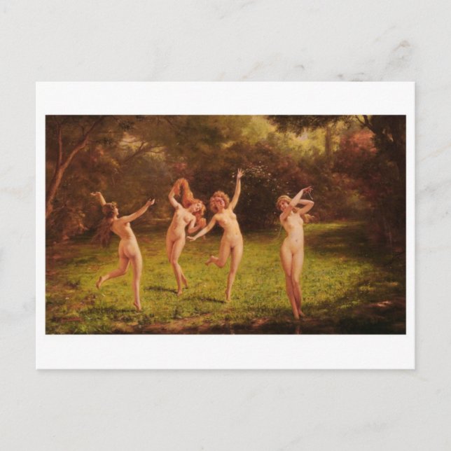 Carte postale Peinture classique (Devant)