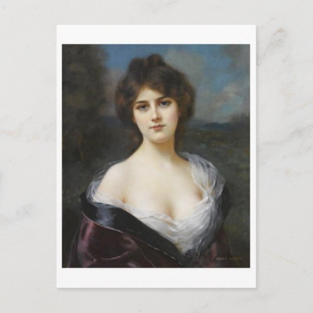 Carte postale Peinture classique (Devant)