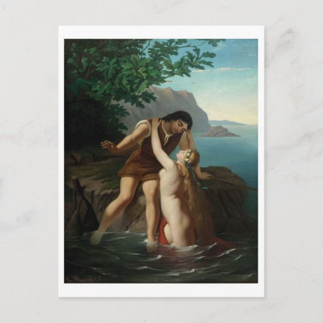 Carte postale Peinture classique (Devant)