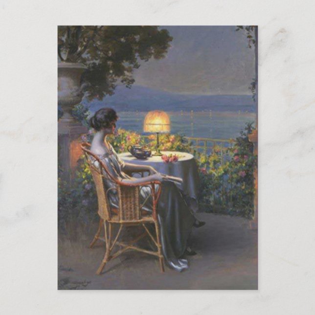 Carte postale Peinture classique (Devant)