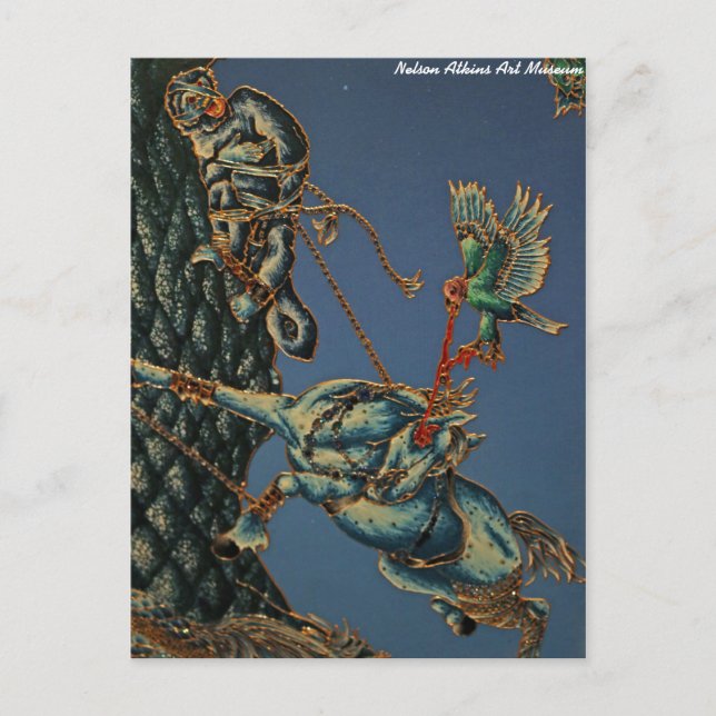 Carte Postale "Peinture crépusculaire II" (Devant)