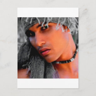 Carte Postale Peinture : culture arabe du Turban