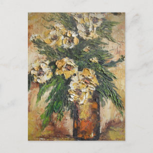 Carte postale Peinture d'Ann Hayes Fleurs jaunes d