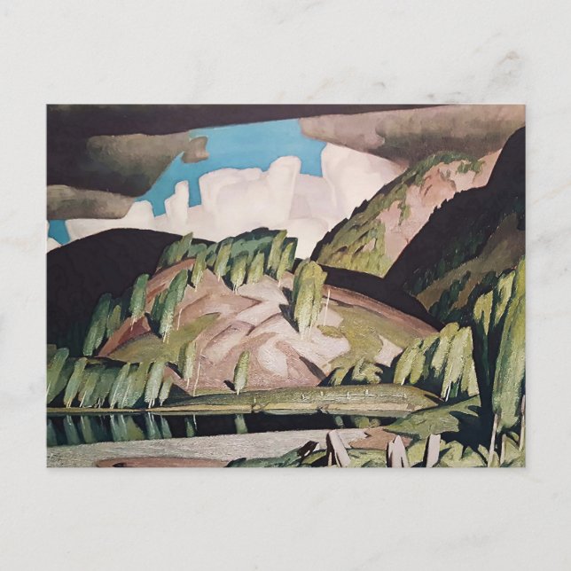 Carte Postale Peinture d'août du parc Algonquin par A J Casson (Devant)