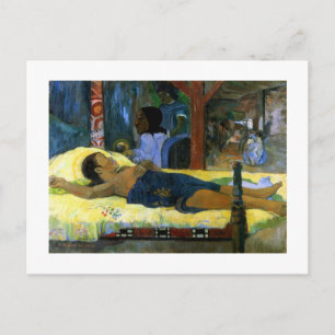 Carte Postale Peinture d'art gauguin Tamari No Atua (Nativité)