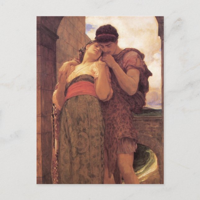 Carte Postale Peinture d'art marié (Devant)