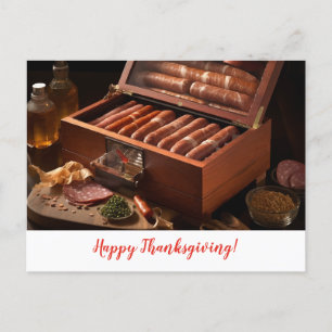 Carte Postale Peinture d'automne de Thanksgiving