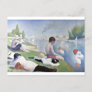 Carte Postale Peinture de Georges Seurat