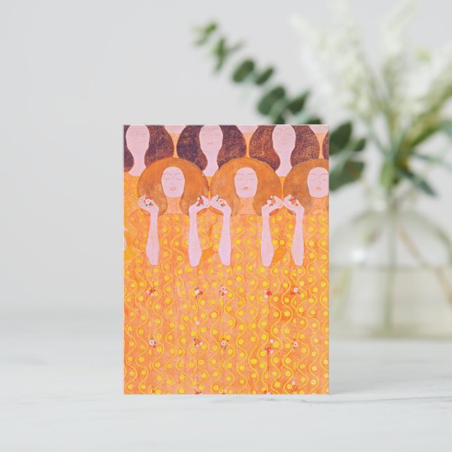 Carte Postale Peinture de Gustav Klimt (Debout devant)