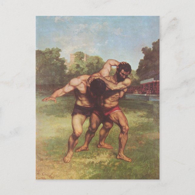 Carte Postale Peinture de Gustave Courbet (Devant)