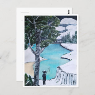 Carte Postale Peinture de pêcheur par Alfred Fox Collectable