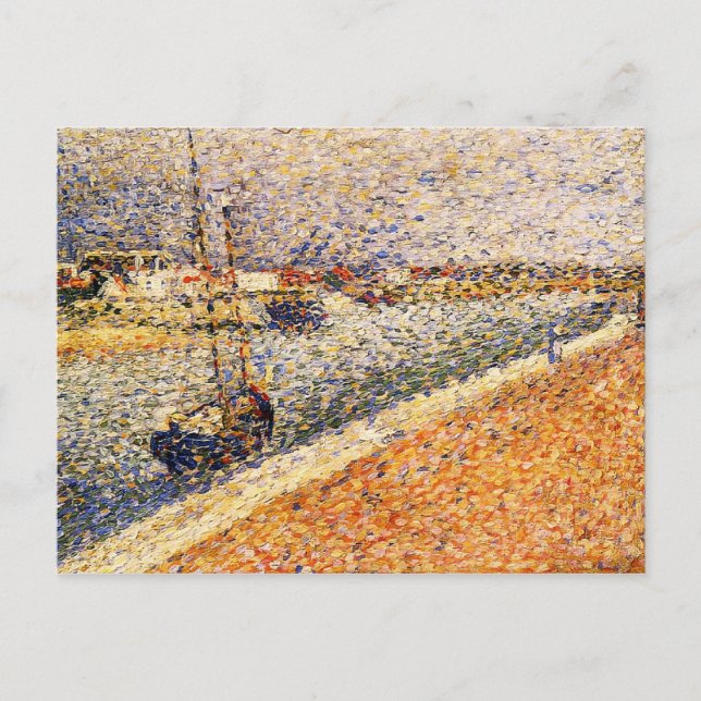 Carte Postale Peinture de Seurat (Devant)