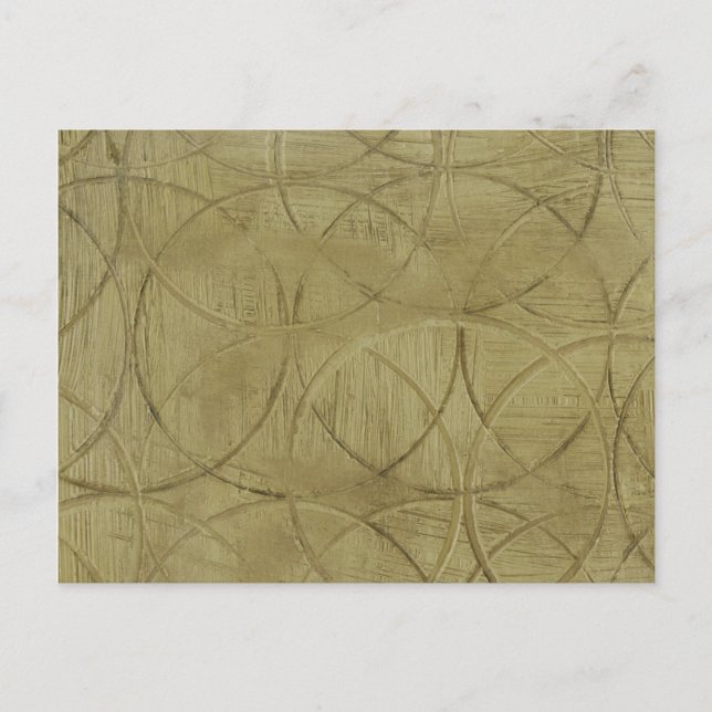 Carte Postale Peinture des cercles liés par Jennifer Goldberger (Devant)